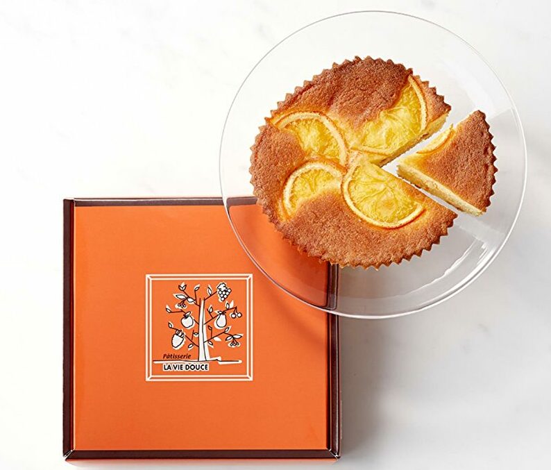オレンジケーキ包装イメージ