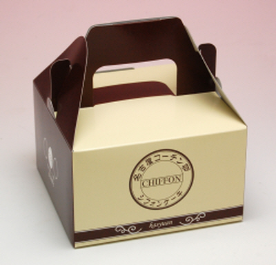 ミニシフォンケーキの化粧箱